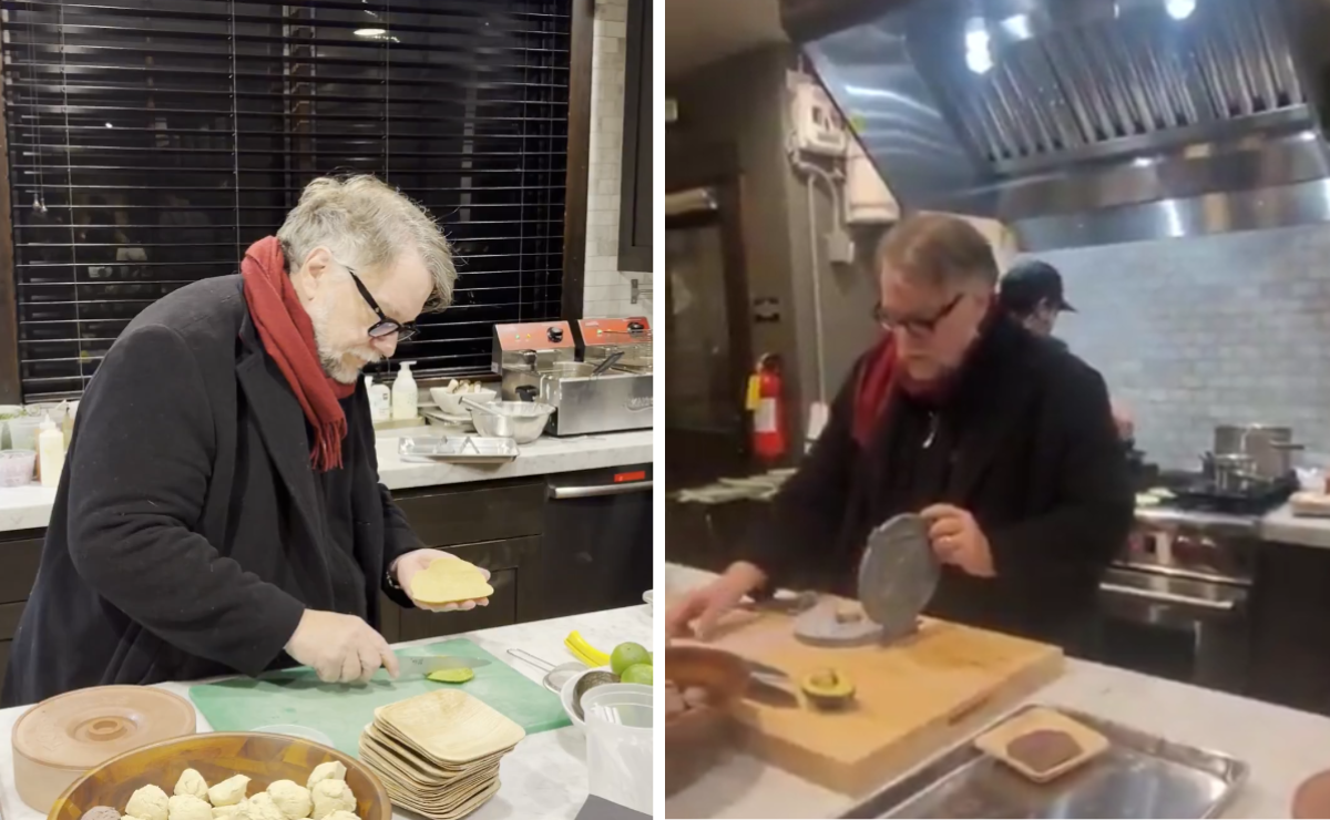 CONQUISTA GUILLERMO DEL TORO SUNDANCE CANTANDO Y HACIENDO TORTILLAS