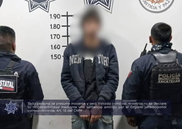 JOVEN DETENIDO POR ALLANAMIENTO, DAÑOS Y ROBO 