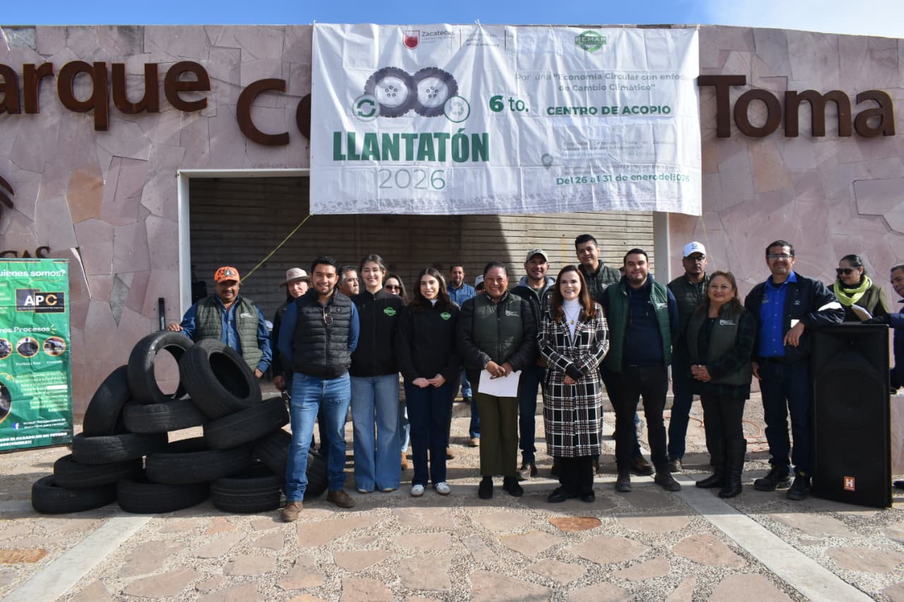 ARRANCA GOBIERNO DE ZACATECAS SEXTO LLANTATÓN 2026