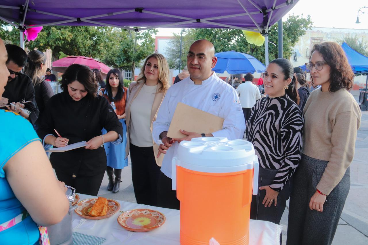 REALIZAN FESTIVAL DEL TAMAL EN JARDÍN JUÁREZ DE GUADALUPE