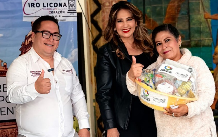 REFUERZAN APOYO SOCIAL EN GUADALUPE CON ENTREGA DE DESPENSAS A FAMILIAS VULNERABLES