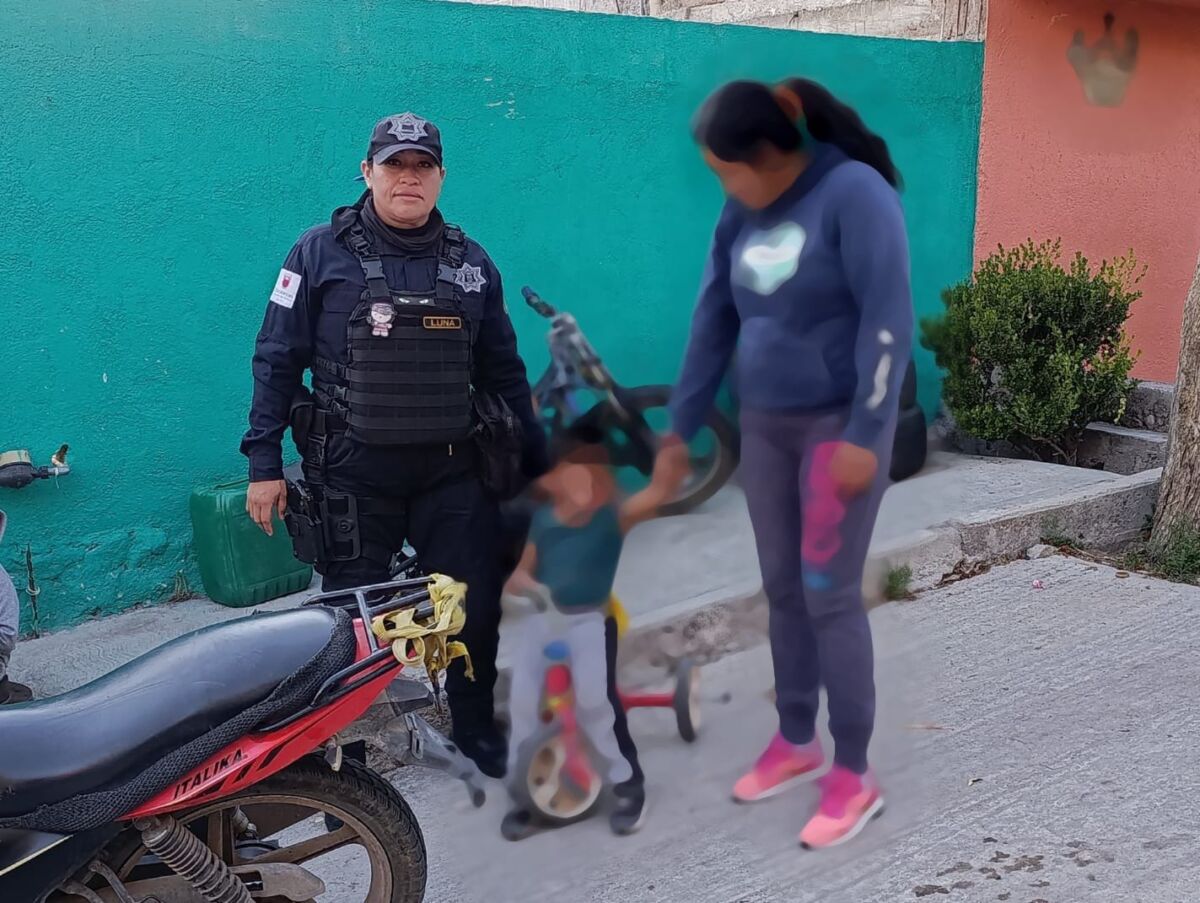 LOCALIZAN POLICÍAS A MENOR EXTRAVIADO EN VALPARAÍSO