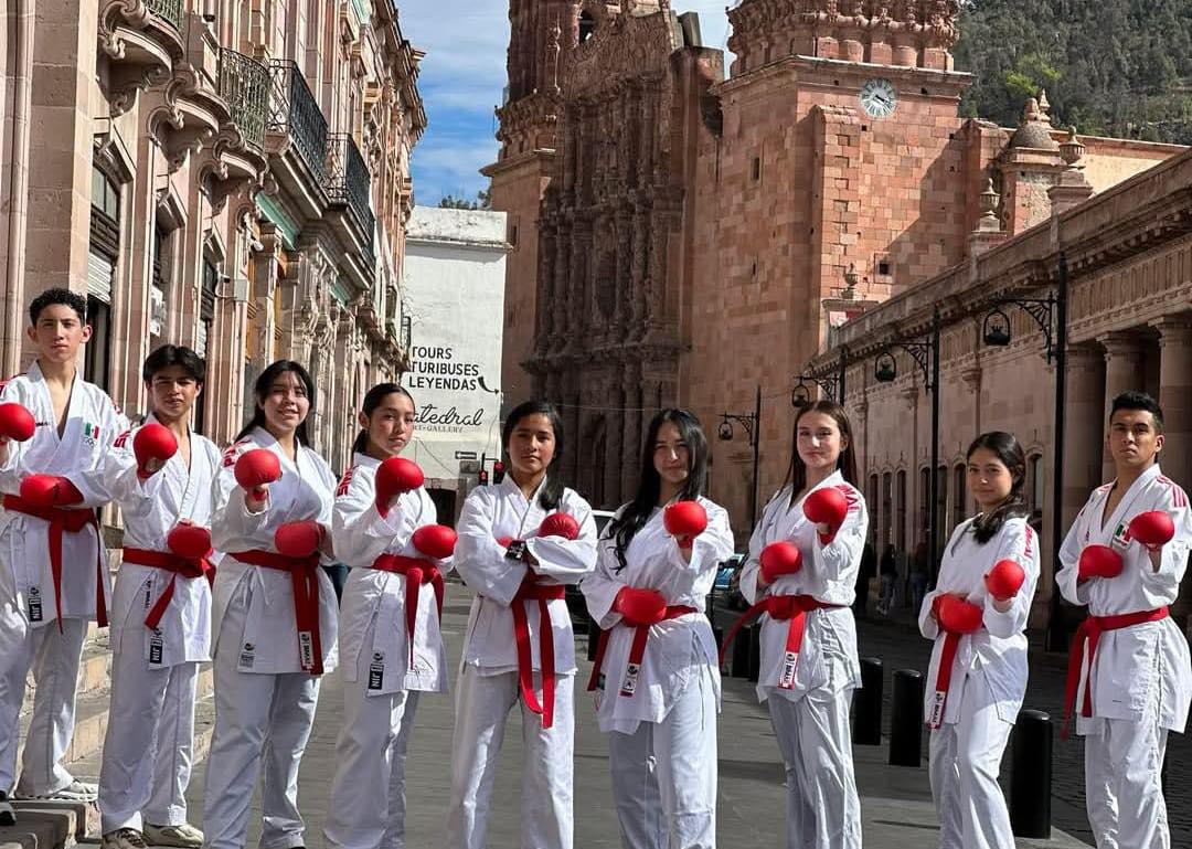 BUSCAN 10 KARATECAS ZACATECANOS UN LUGAR EN LA SELECCIÓN NACIONAL
