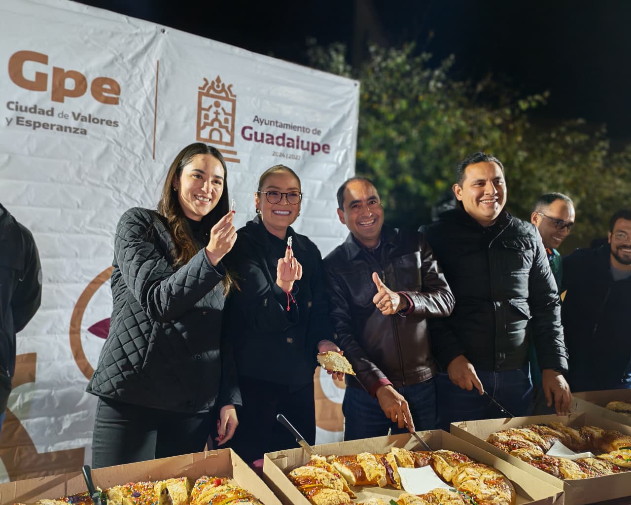 Llega rosca de reyes a Villas de Guadalupe, Loretito y La Zacatecana