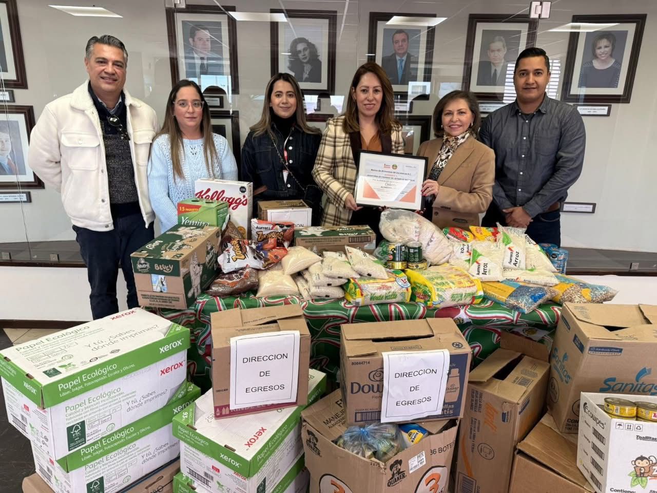 Fortalece Banco de Alimentos apoyo a 33 mil zacatecanos