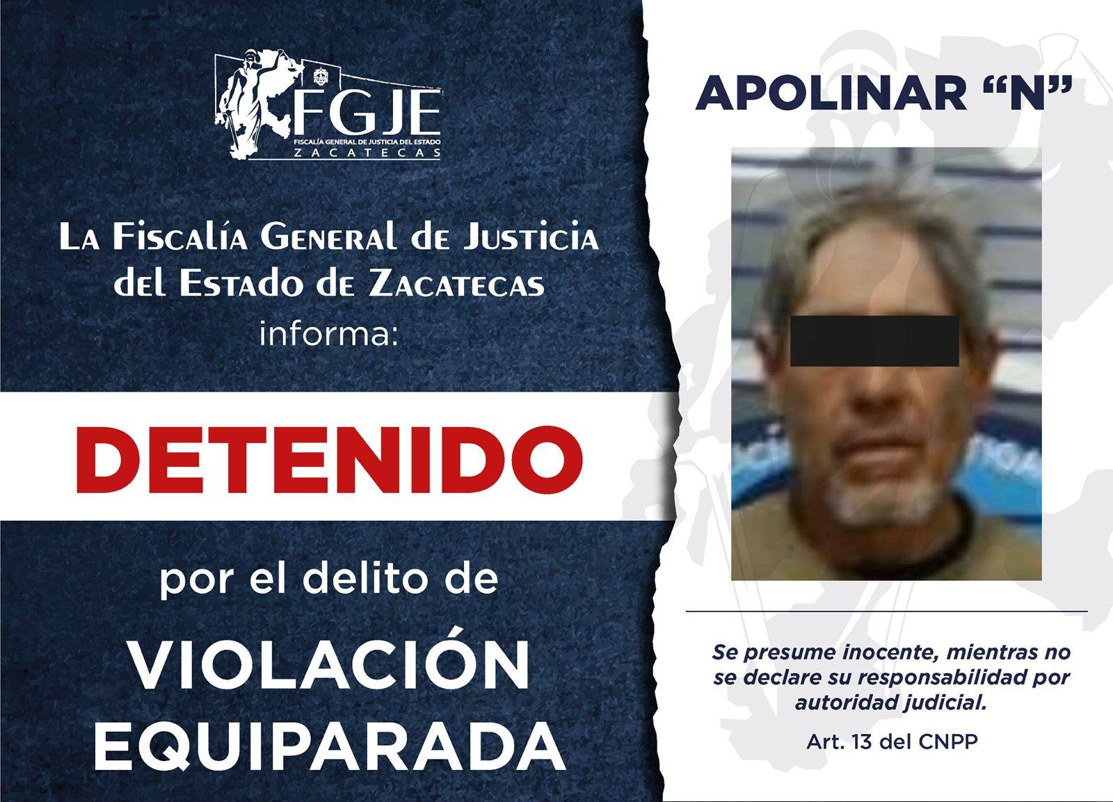 CUMPLIMENTA FGJEZ OCHO ÓRDENES DE APREHENSIÓN EN ZACATECAS