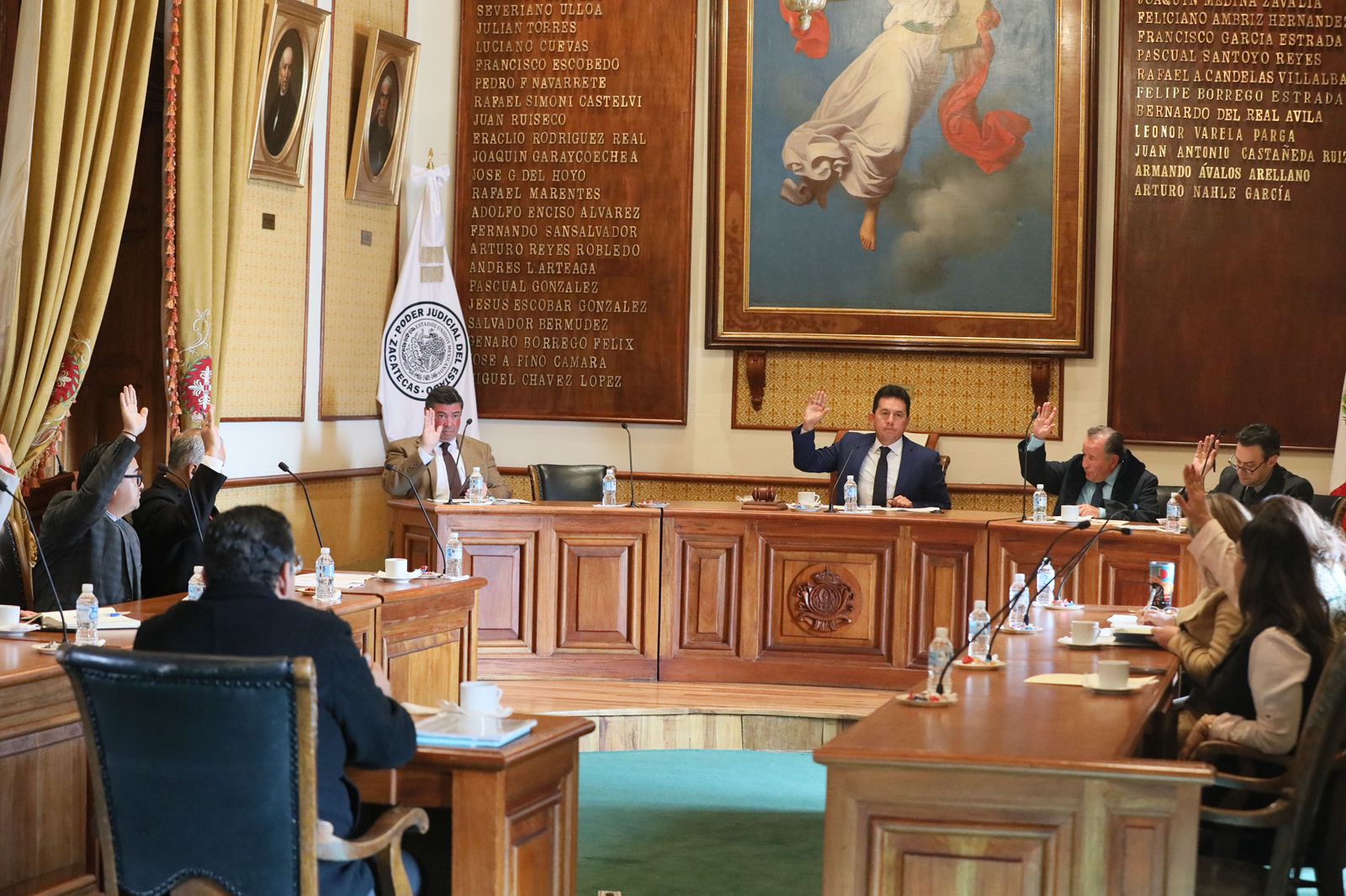 APRUEBA TSJEZ RENDICIÓN DE SEGUNDO INFORME DE ACTIVIDADES