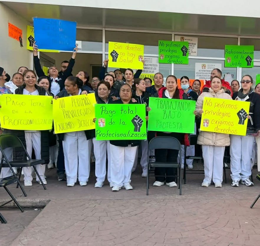 Paraliza sector salud actividades por falta de respuesta oficial