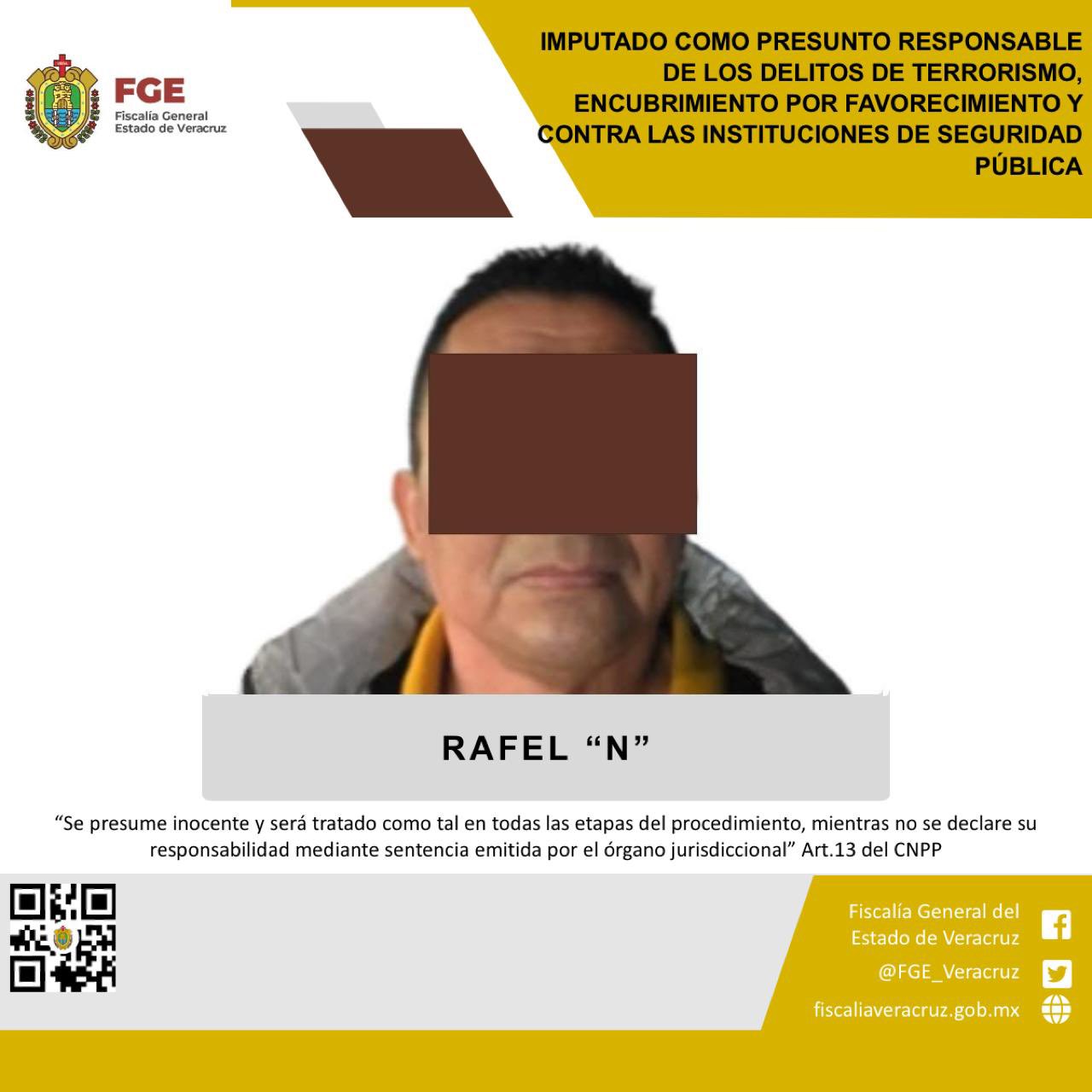 Detiene Fiscalía de Veracruz a periodista Rafael León acusado de terrorismo