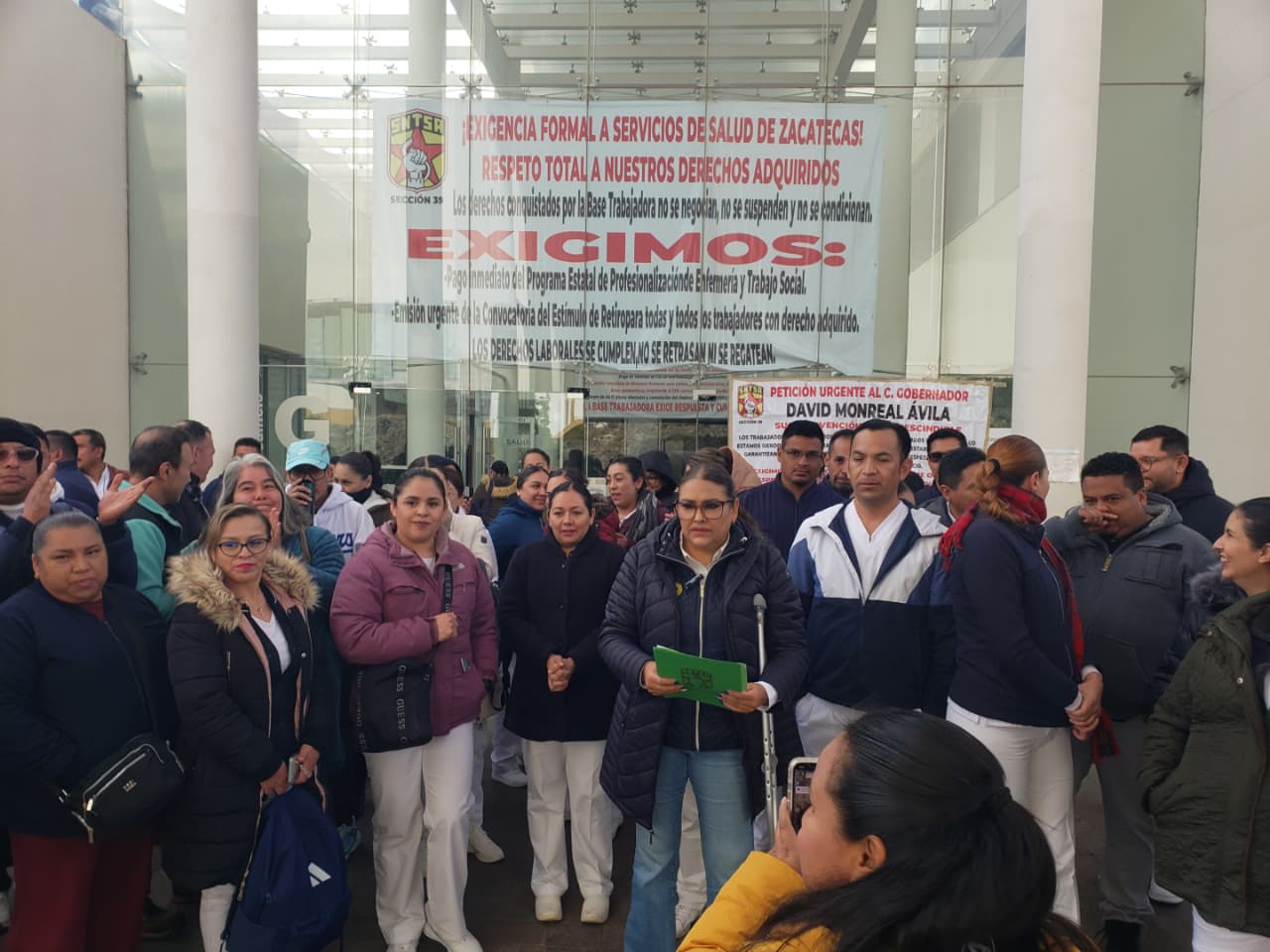 ESCALA CONFLICTO LABORAL POR FALTA DE PAGO EN EL SECTOR SALUD