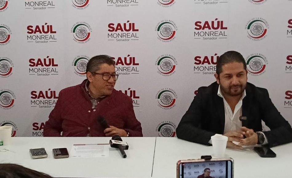 EXIGE SAÚL MONREAL PROCESOS TRANSPARENTES AL INTERIOR DE MORENA